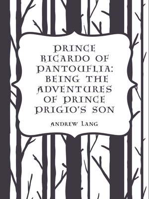 cover image of Prince Ricardo of Pantouflia